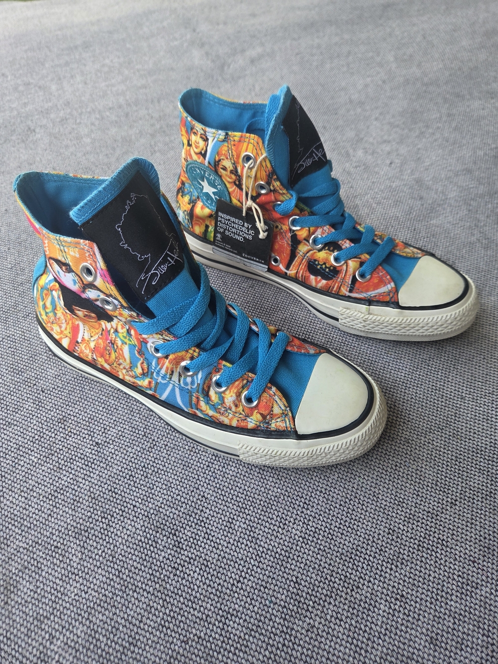 Converse‎ Chuck Taylor All Star Jimi Hendrix Limited Edition High Top NWOB W7.5